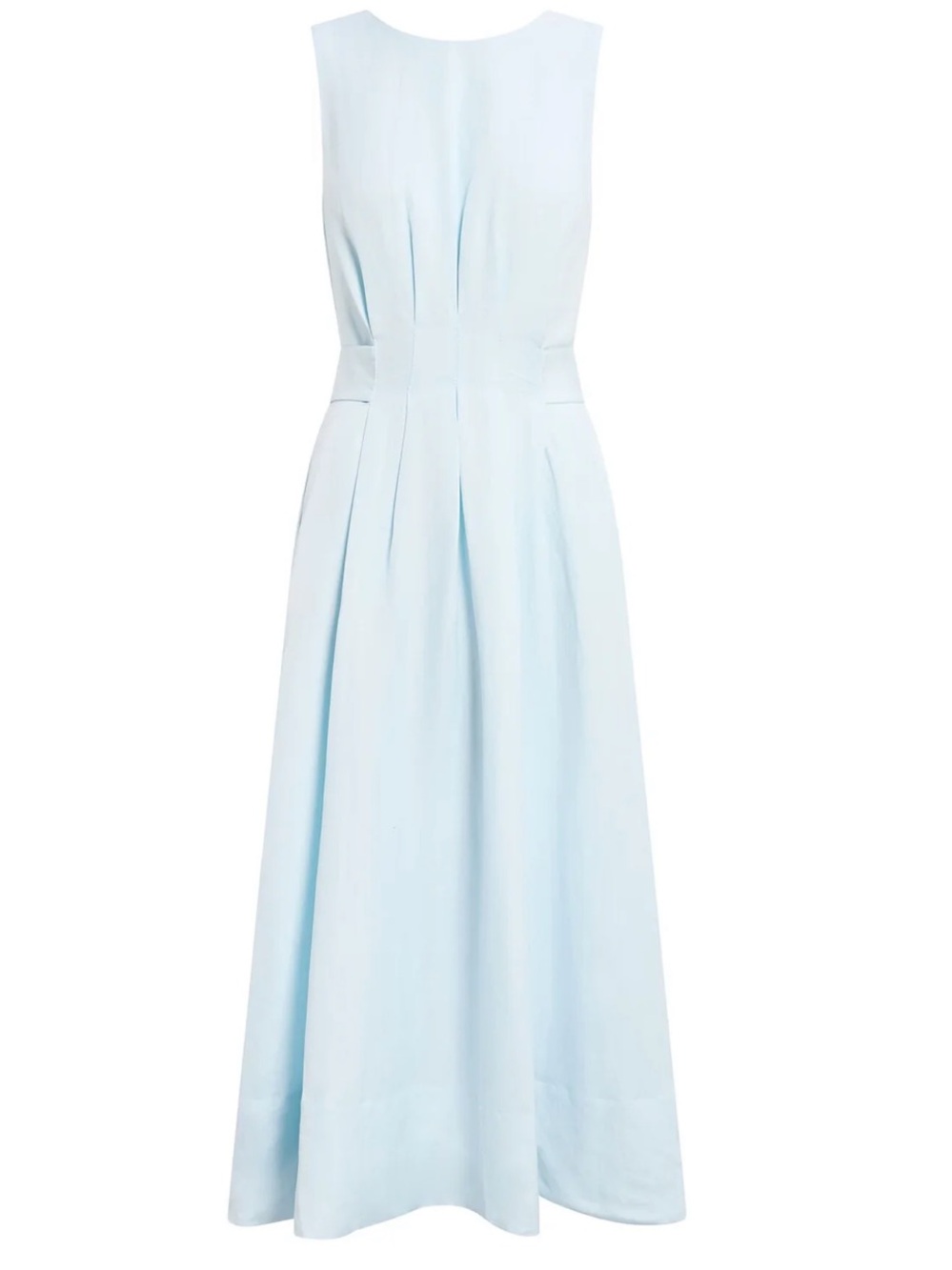 Ever New Rosie Pale Blue Sleeveless Linen Maxi Dress
